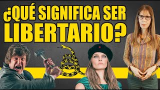 ¿Qué significa ser LIBERTARIO Sus influencias intelectuales [upl. by Alegnad]