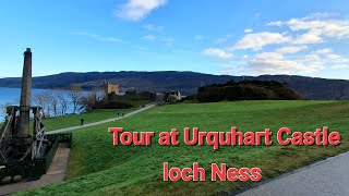 Visit to the Urquhart Castle at Loch ness nc500 campervan vanlife visitscotland [upl. by Kidder]