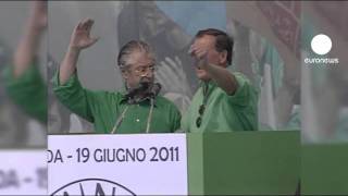 Lega Nord droht Berlusconi [upl. by Anaynek]