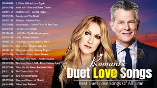 David Foster James Ingram Celine Dion Kenny Rogers  Best Duet Love Songs Male And Female Ever [upl. by Anirtruc]