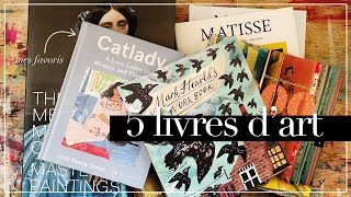 REVIEW  Mes 5 livres dart préférés [upl. by Liane]