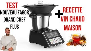 Je TESTE le nouveau Fagor Grand Chef Plus  Recette VIN Chaud Maison [upl. by Rehm]