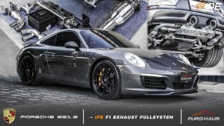 IPE Porsche 911 Carrera S  4S  GTS  4 GTS 9912 FULL Exhaust System [upl. by Allenrac295]