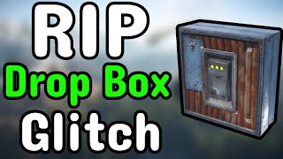 DROP BOX GLITCH IN RUST  Access Through Walls [upl. by Eita]