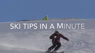 Ski Tips In A Minute  Episode 5 [upl. by Connell979]