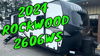 NEW 2024 FOREST RIVER ROCKWOOD ULTRA LITE 2606WS TRAVEL TRAILER REAR BATHROOM Dodd RV WALKTHROUGH [upl. by Yehs564]