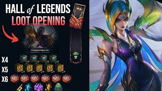 PRESTIGE SKIN FROM ORBS  Hall of Legends Pass 2024 Loot Opening [upl. by Tur558]