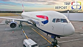 TRIP REPORT  British Airways  Boeing 767300  London Heathrow  Edinburgh [upl. by Lletnuahs345]