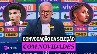 VEJA A CONVOCAÇÃO DE DORIVAL JR PARA A COPA AMÉRICA E A COLETIVA COMPLETA [upl. by Eedeed716]