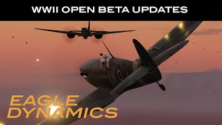 DCS WWII Updates  Latest Open Beta Release Jul 22 [upl. by Marice563]