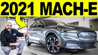 2021 Ford Mustang MachE  FIRST LOOK amp Full Exterior amp Interior REVIEW [upl. by Annaiuq933]