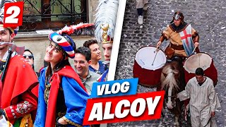 FIESTA DE MOROS Y CRISTIANOS ALCOY  DIA 2  LA ENTRADA🐪🥵 [upl. by Euqina146]