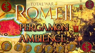 Total War ROME 2 Pergamon  Ambience  Soothing Sounds to Study in the Classical World  Relax [upl. by Suolkcin]