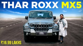 Mahindra Thar Roxx MX5 Diesel Variant  Malayalam Review  rechuscarcast [upl. by Anderer]