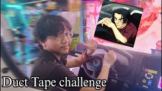 I have been wanting to try this Duct Tap challenge Initial D THE ARCADE initiald [upl. by Mirilla449]