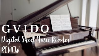 GVIDO Digital Sheet Music Reader full review [upl. by Vierno122]