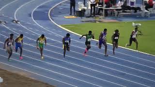 Jamaica Carifta Trials 2024 Boys 100m Under 20 Final [upl. by Peony]