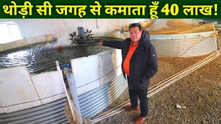 Sultan Fish Farm RAS System Cost Profit Subsidy Full Information in Hindi [upl. by Adym]