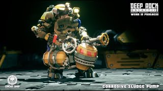 Deep Rock Galactic  Weapon Teaser  Corrosive Sludge Pump [upl. by Nahttam]