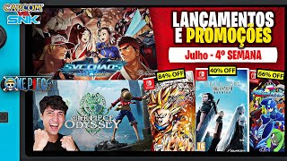 ONE PIECE SNK vs Capcom e Promos da Evo l Lançamentos e Promoções Julho 4 [upl. by Fiann745]