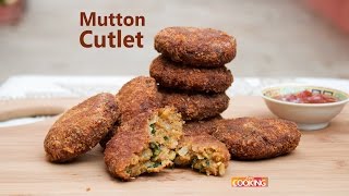 How to make Mutton Cutlet  Home Cooking [upl. by Carpet]