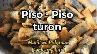 Ganito ang gawin mo sa Turon at Siguradong Kikita ka Tipid Merienda Recipe [upl. by Eseret]