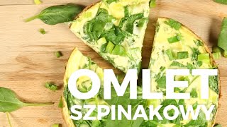 Jak zrobić omlet Oto wersja ze szpinakiem  Noizz Food [upl. by Alys]