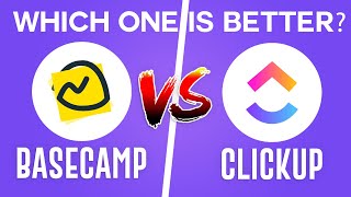 Basecamp Vs Clickup 2022  Which Is Better Project Management Software [upl. by Torres]