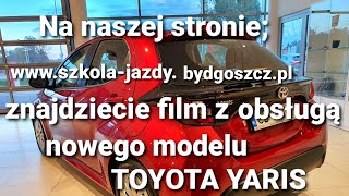 Toyota Yaris III Obsługa [upl. by Llenaj]