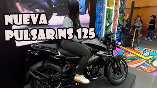 Nueva Pulsar NS 125 Primeras Impresiones Stand Bajaj F2ruedas [upl. by Mills]