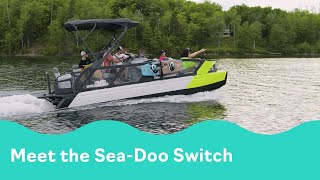 Meet the fully configurable SeaDoo Switch Pontoons [upl. by Adnohsek]