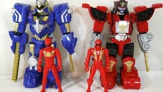 Review Deluxe Gosei Great amp Legendary Zord Armor Rangers Power Rangers Super Megaforce [upl. by Heger]