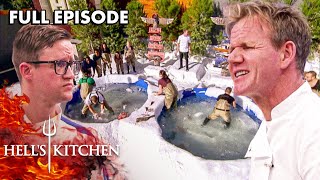 Hells Kitchen Season 14  Ep 3  Frozen Fish Frenzy and Surfside Surprises  Full Episode [upl. by Ennaeilsel716]