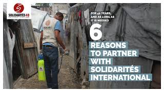 6 reasons to partner with SOLIDARITÉS INTERNATIONAL [upl. by Eecrad]