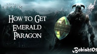 Dawnguard How to Get Emerald Paragon Tutorial [upl. by Aoht324]