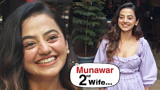 Helly Shah Reaction and Munawar Faruqui Second Marriage To Mehzabeen Coatwala [upl. by Maryly495]