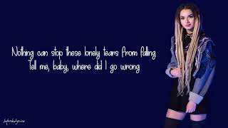 Zhavia  Nothing Compares To You Lyrics [upl. by Oivatco]