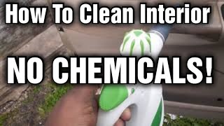 How To Clean Car Interior Without Using Chemicals [upl. by Alleram893]