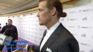 PaleyFest Outlander  Sam Heughan quotJamie Fraserquot [upl. by Asilav]