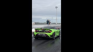 World Record McLaren 765LT 14 Mile Pass Shorts [upl. by Aguayo]