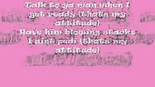 Trina Thats my attitude lyrics [upl. by Buttaro694]