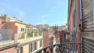 Vivere a Roma nel rione Monti in questo Panoramico Bilocale [upl. by Anne-Marie]