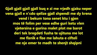 Etno Engjujt  Albanian Lyrics HD [upl. by Ilrak]