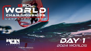 Official Highlights Day 1  iQFOiL World Championships 2024 [upl. by Haily723]