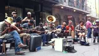 quotMinglewood Bluesquot LIVE  Royal Street New Orleans LA [upl. by Tiebold421]