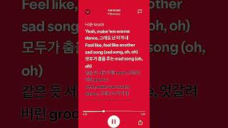 P1Harmony ‘Sad Song’ Lyrics kpop spotify lyrics sadsong p1harmony music songlyrics shorts [upl. by Akihsar85]