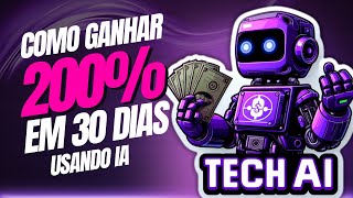 Tutorial Completo Staking de Aniversário da Tech Ai Ganhe 200 em 30 Dias [upl. by Eyde]