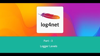 3 Log4Net  Part  3  Logger Levels [upl. by Aseeral880]