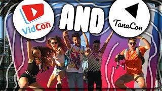 VIDCON AND TANACON 2018 VLOG 🤪 WHAT REALLY WENT DOWN [upl. by Lotty270]