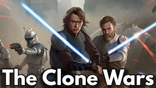 The Entire Clone Wars Timeline Canon [upl. by Egerton423]